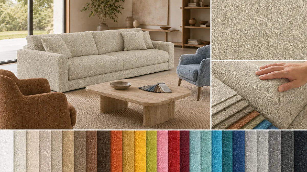 Natural Feel Sofa Fabric for Colorful Collections