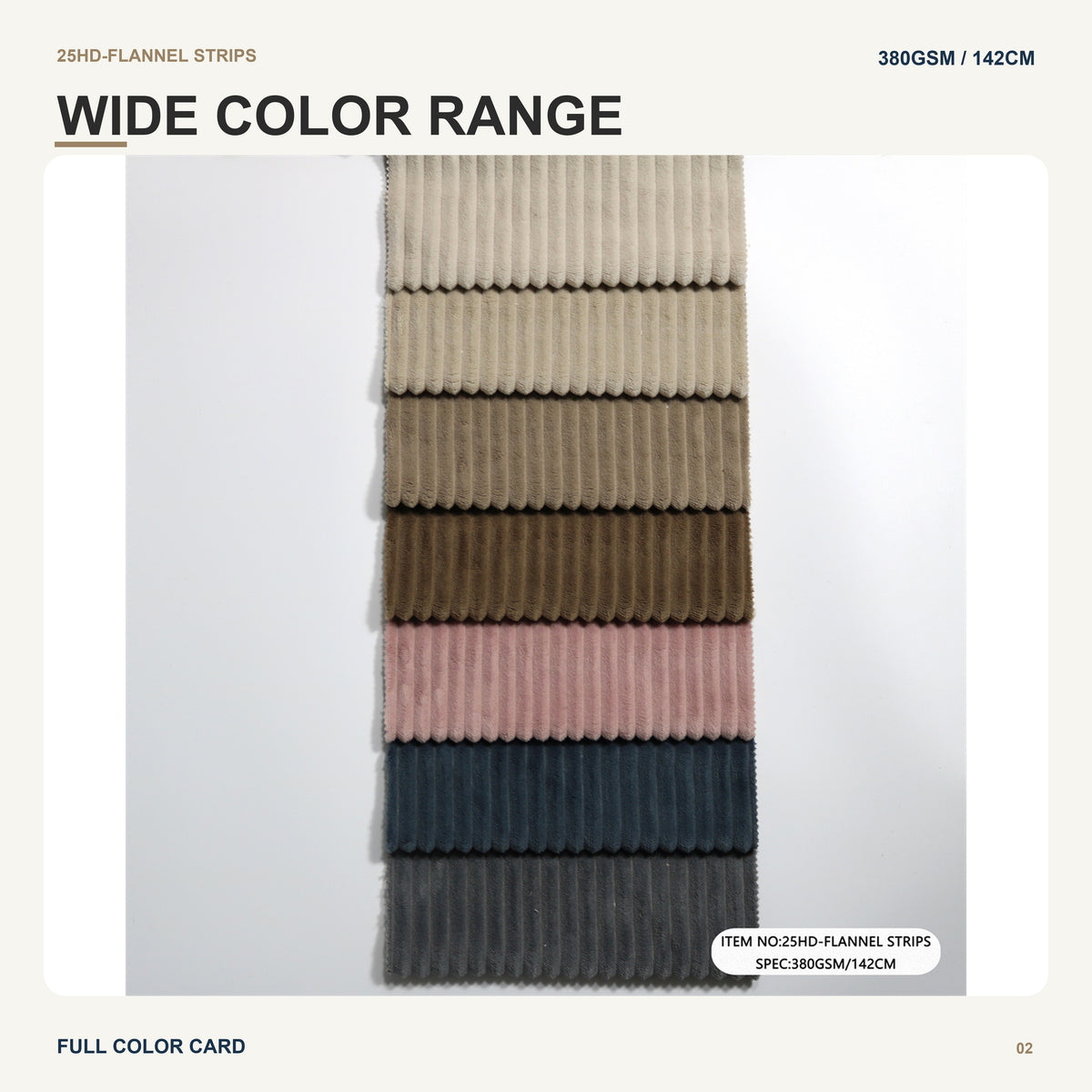 Striped Corduroy with Plastic Dot Knitted Backing for Sofa Furniture Home Decor Pet Accessories Wholesale Upholstery Fabric