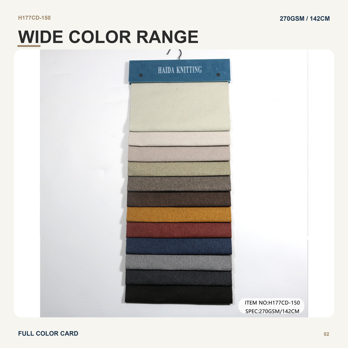 Modern Solid Plain Linen Look Textile with Nonwoven Backing for Sofa Cushion Cover Home Decor Furniture Upholstery Fabric