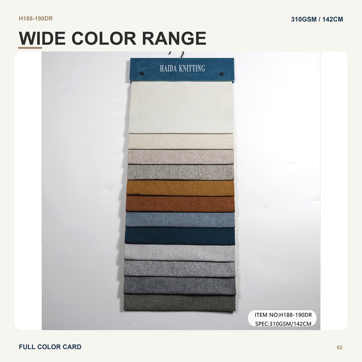 Linen Look Upholstery Fabric with Nonwoven Backing for Hotel Wall Panel Bench Seat and Luggage Rack Upholstery Fabric