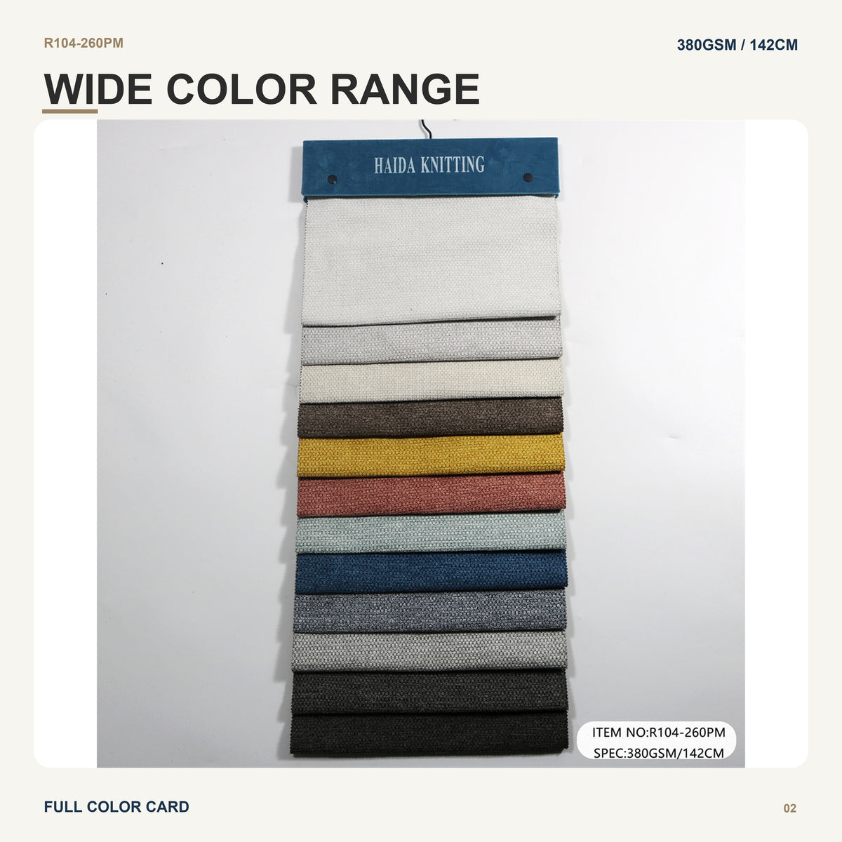 Multicolor Woven Linen Look with Nonwoven Backing for Sofa Couch Cushion Lounge Chair Modern Furniture Upholstery Fabric