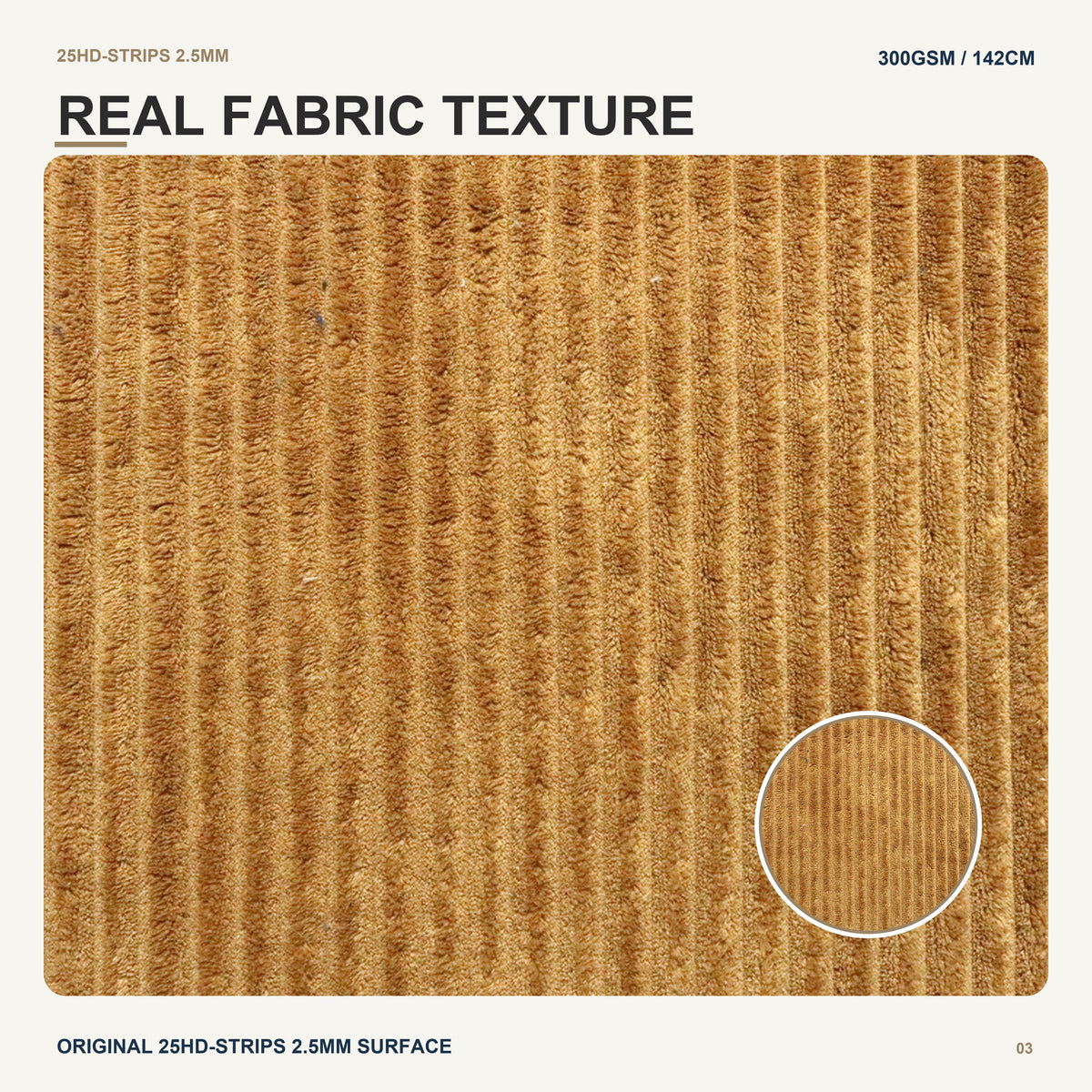 Soft Narrow Wale Polyester Corduroy with Pongee Backing for Sofa Cushion Lounge Chair Bus Seat Furniture Upholstery Fabric