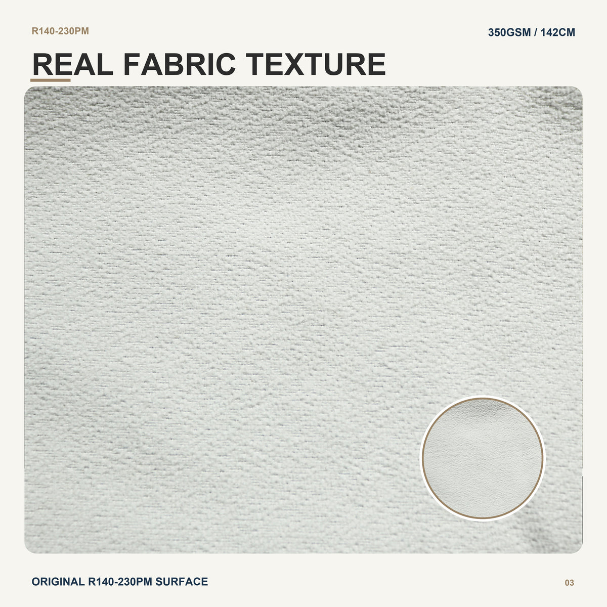 Linen Look Upholstery Fabric with Nonwoven Support for Entryway Bench Desk Chair and Storage Ottoman Upholstery Fabric