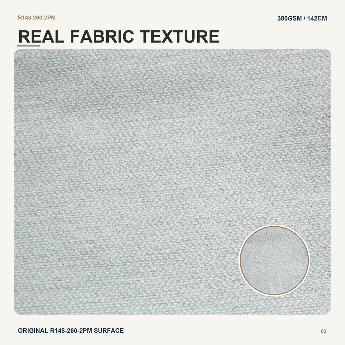 European Style Solid Woven Linen Look with Nonwoven Backing for Sofa Cushion Lounge Chair Home Furniture Upholstery Fabric