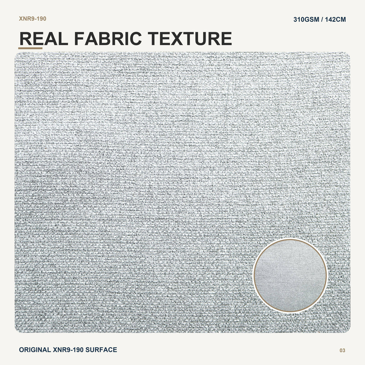 Linen Look Upholstery Fabric with Nonwoven Backing for Accent Chair Sofa Chaise and Guest Room Seating Upholstery Fabric