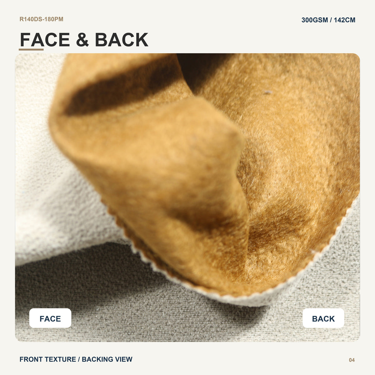 Refined Solid Linen Look Textile with Nonwoven Backing for Sofa Couch Cushion Lounge Chair Furniture Upholstery Fabric