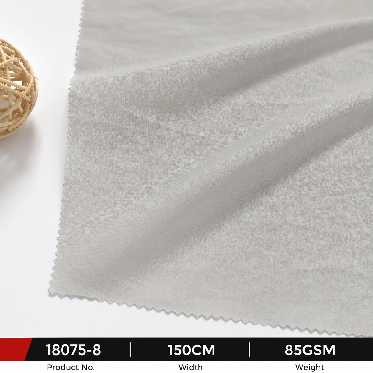 18075 8 100 Percent Polyester 85GSM 150CM 210 by 119 Density Lightweight for Sun Protection Clothing Production Apparel Fabric