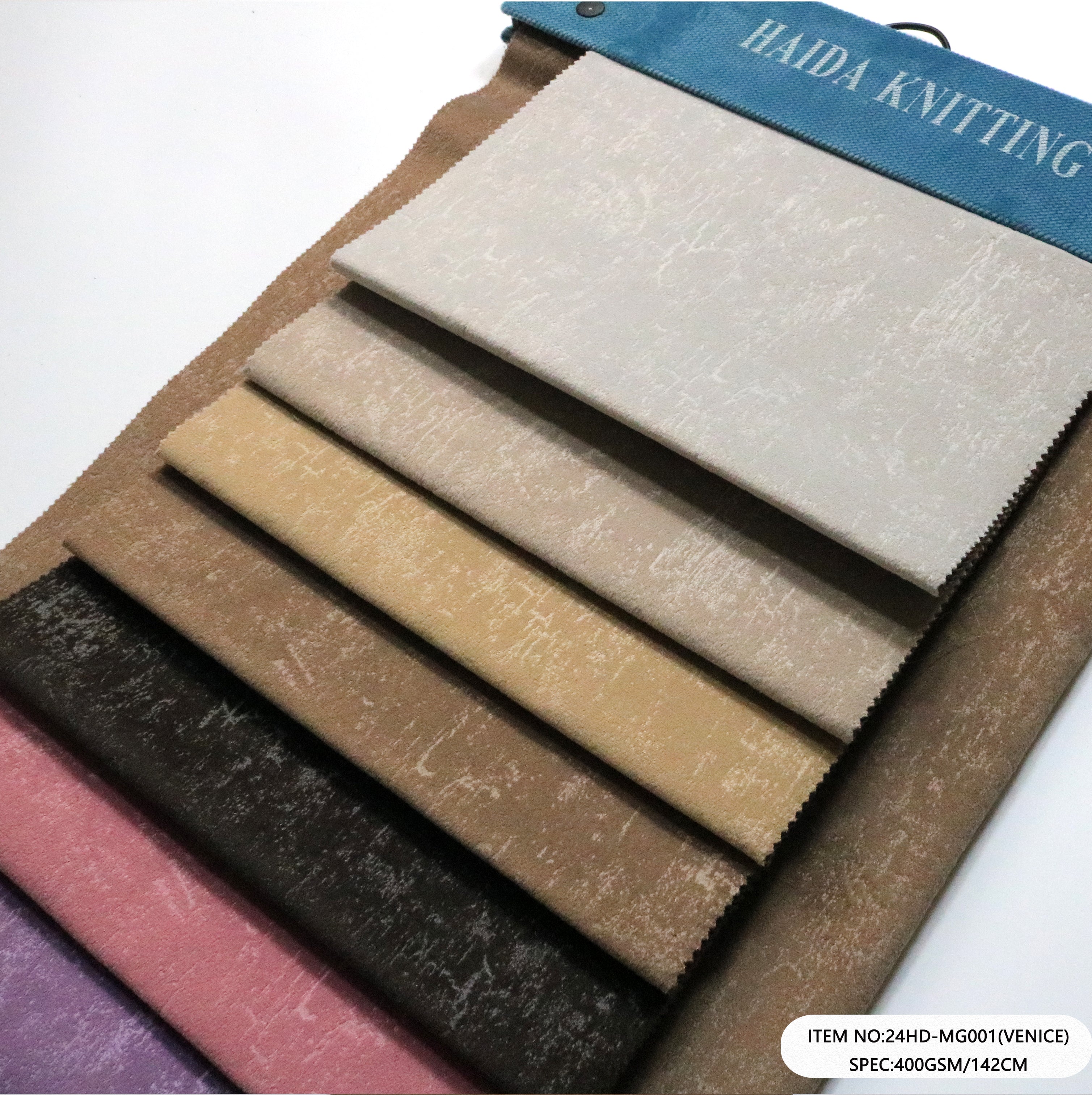24HD-MG001 Mosha Velvet Warp Suede Fabric | 260gsm Breathable Upholstery