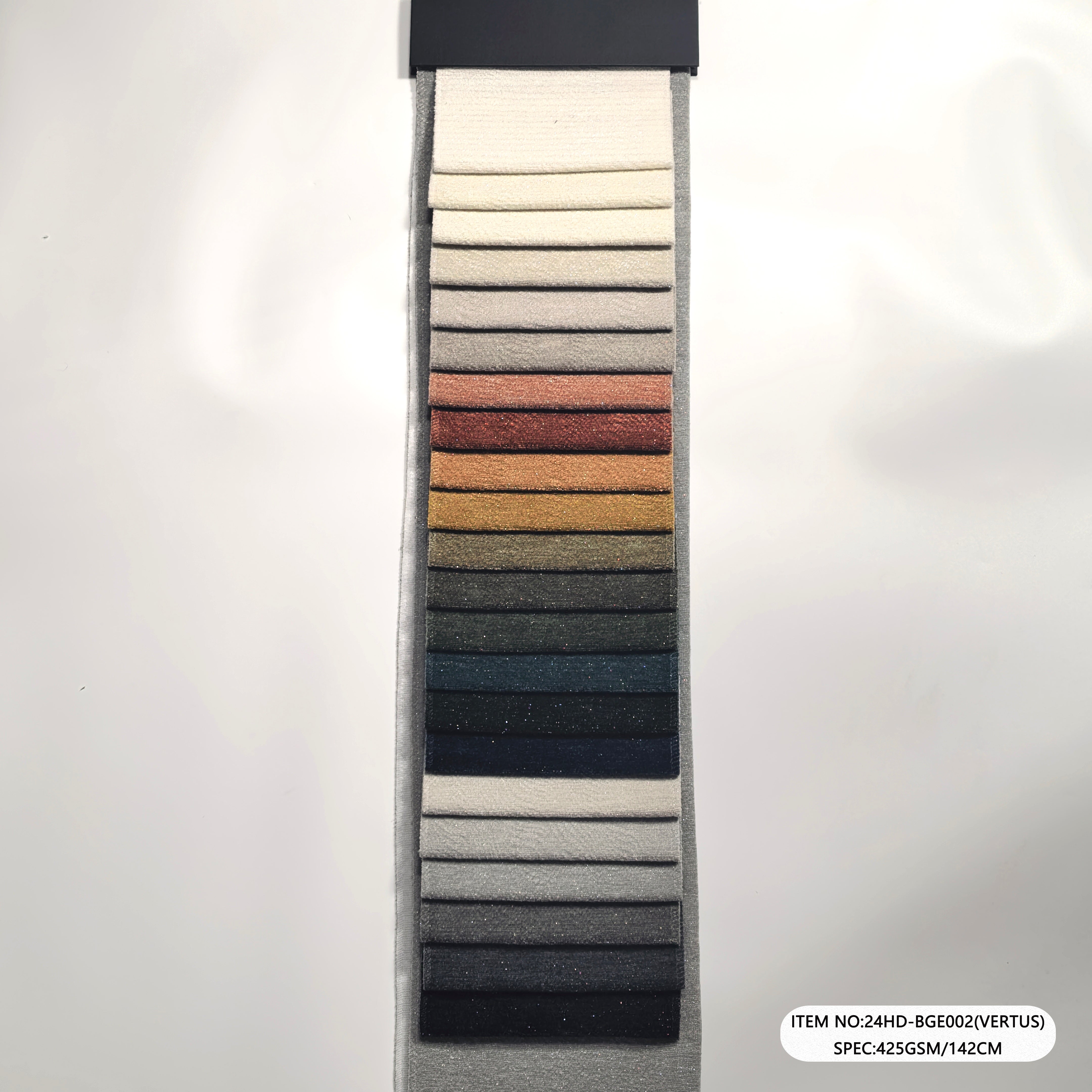 25HD-F8576 Polyester Microfiber Chenille Sofa Upholstery Fabric | Solid
