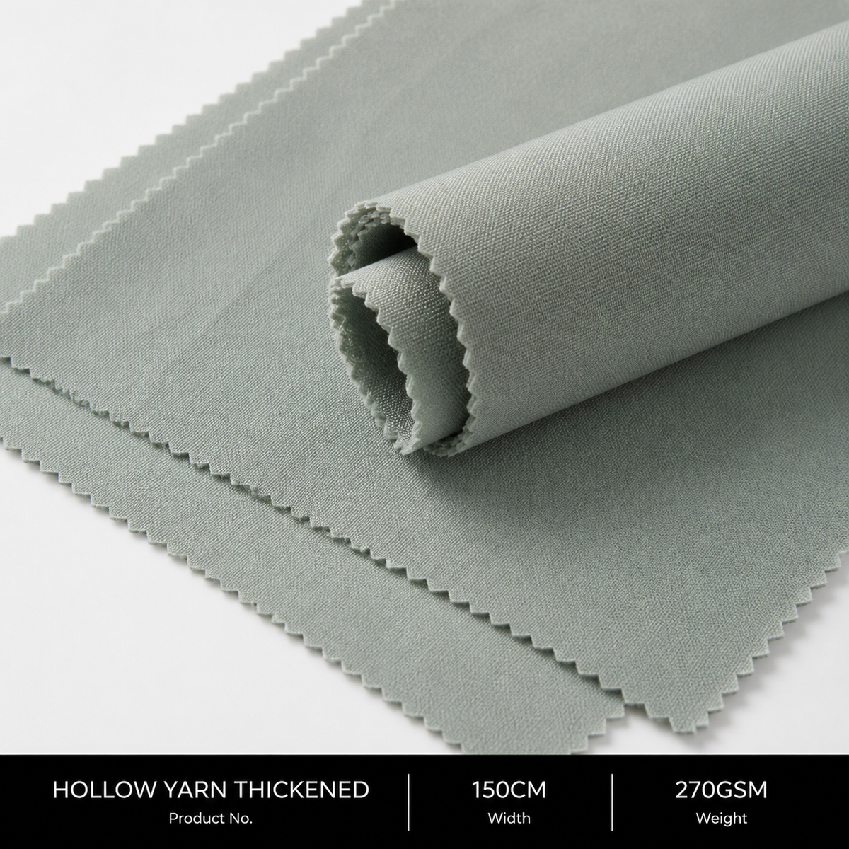 160D Hollow Yarn Stretch Polyester Apparel Fabric 270GSM