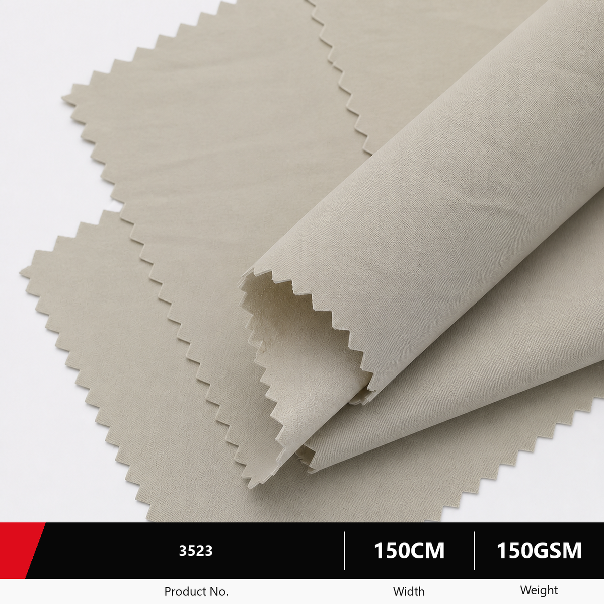 3523 Polyester Womenswear Fabric 150GSM