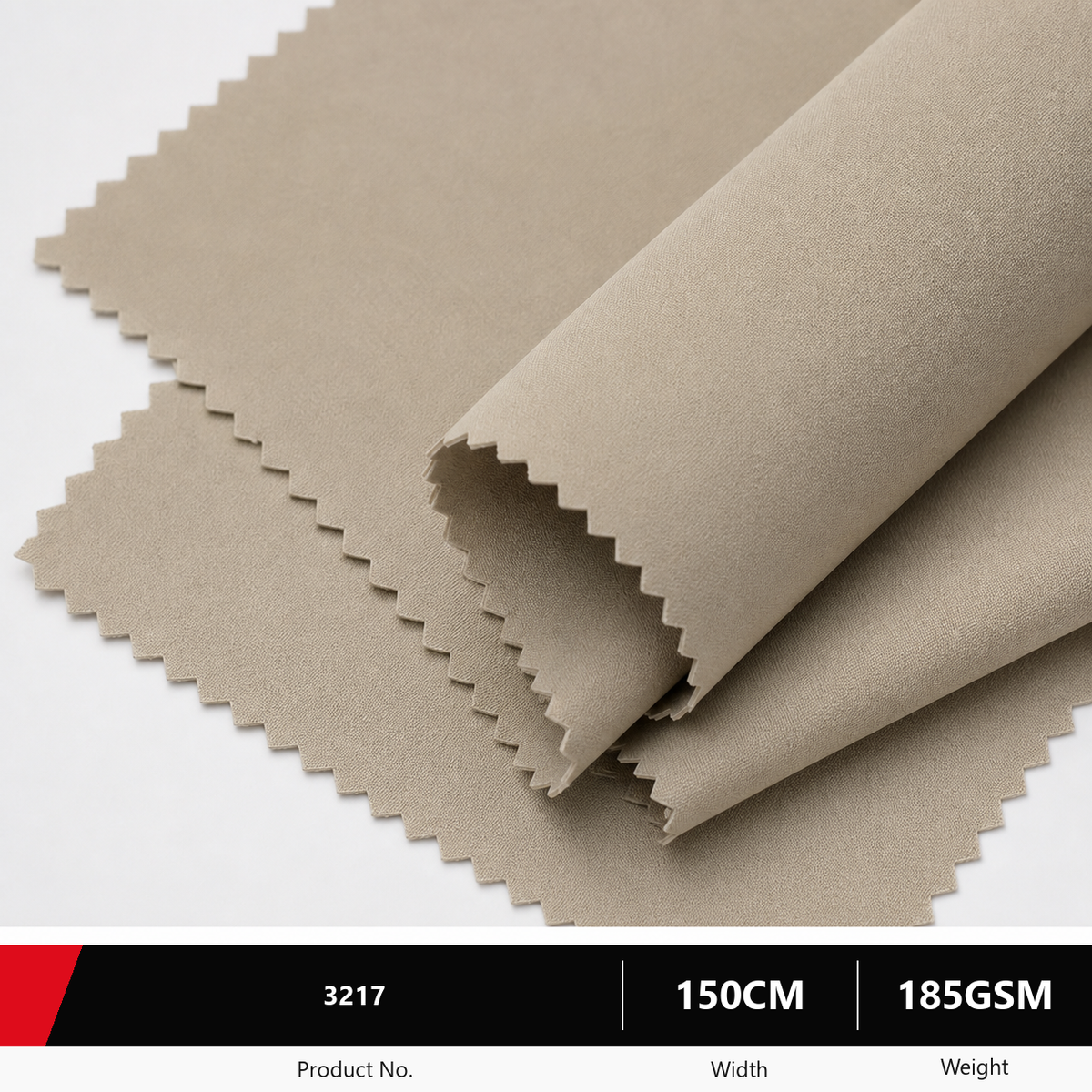 3217 Polyester Womenswear Fabric 185GSM