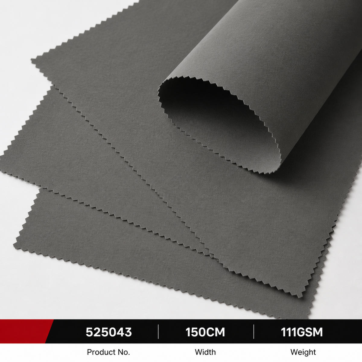 525026 85 Percent Nylon 15 Percent Spandex 155GSM 150CM 180 by 113 Density Stretch Fashion Garment Wholesale Apparel Fabric