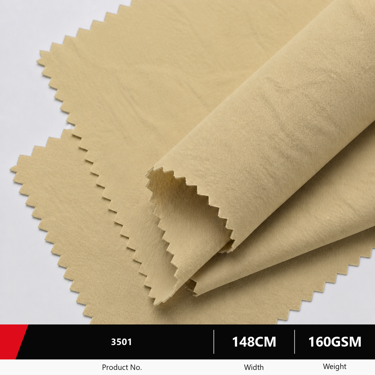 3501 Polyester Fabric for Trousers and Jackets 160GSM
