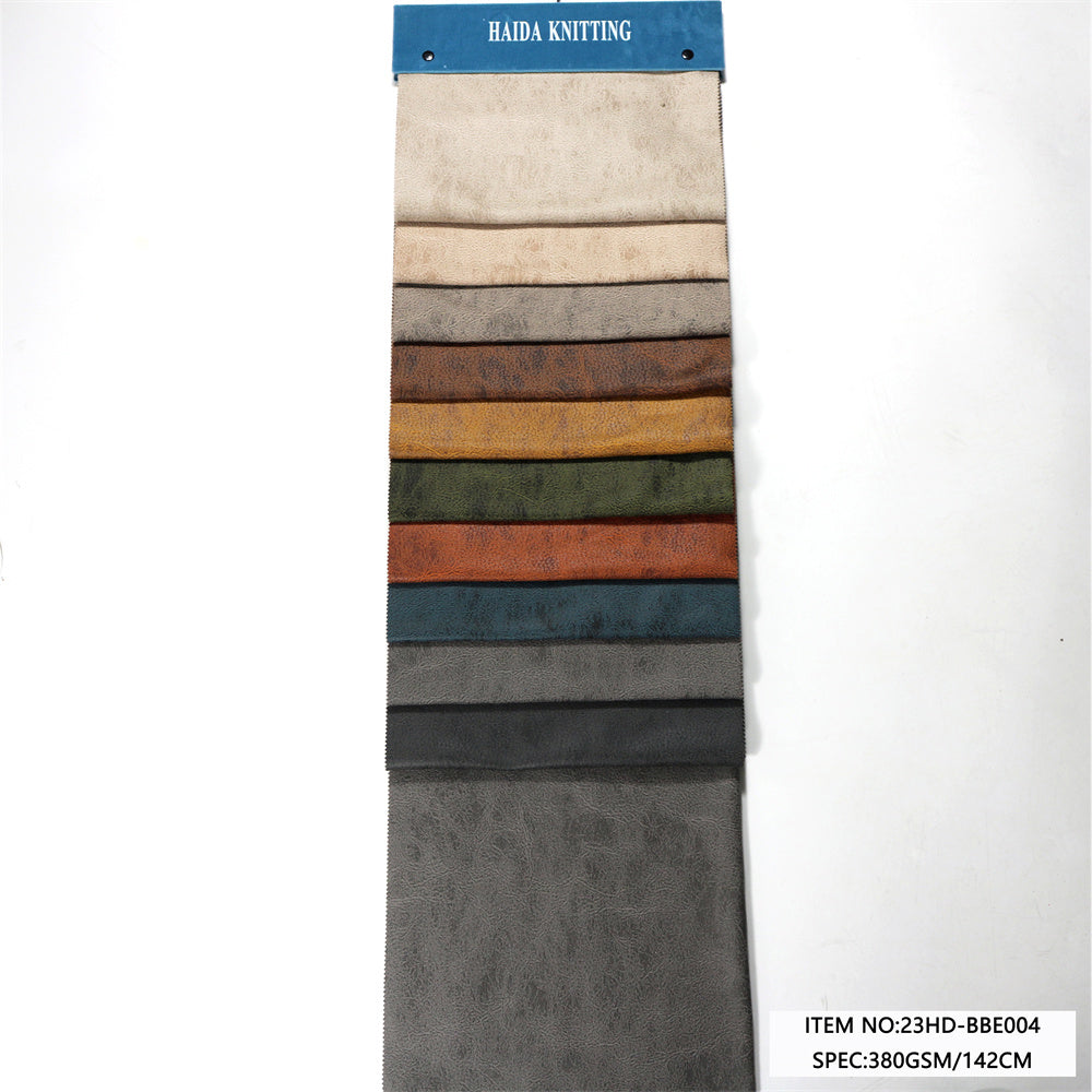 23HD-BBE004 Printed Warp Knitted Upholstery Fabric 360GSM | 100% Polyester | Haida