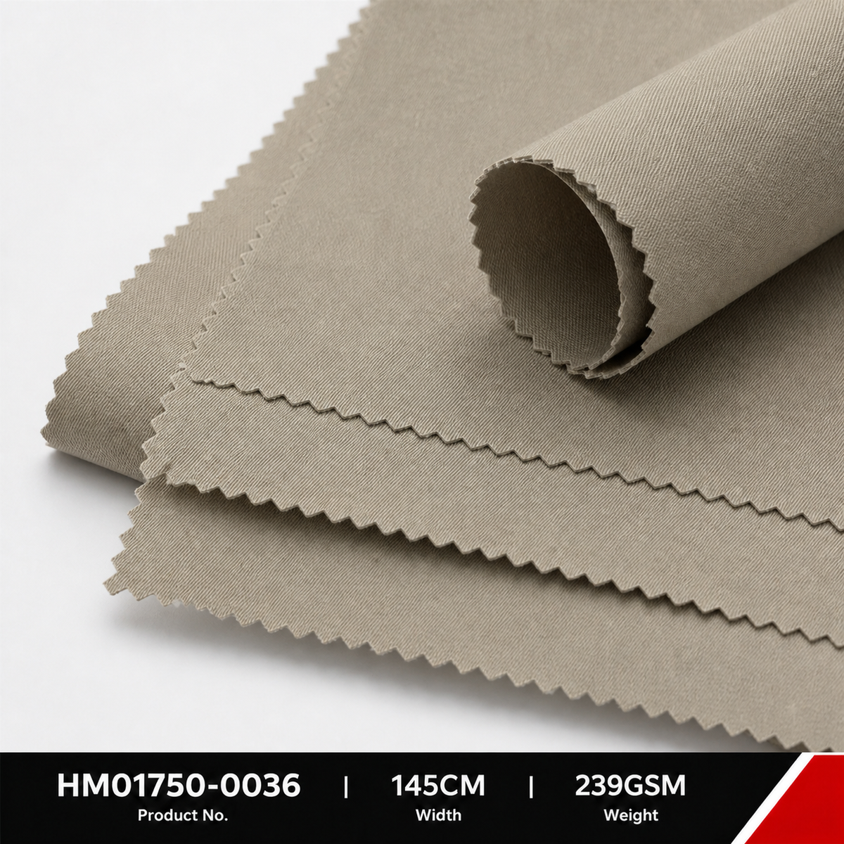 HM01750 0036 60 Percent Sorona 40 Percent Polyester 239GSM 145CM Bio Based Soft Stretch Teflon Triple Protection Outdoor Fabric