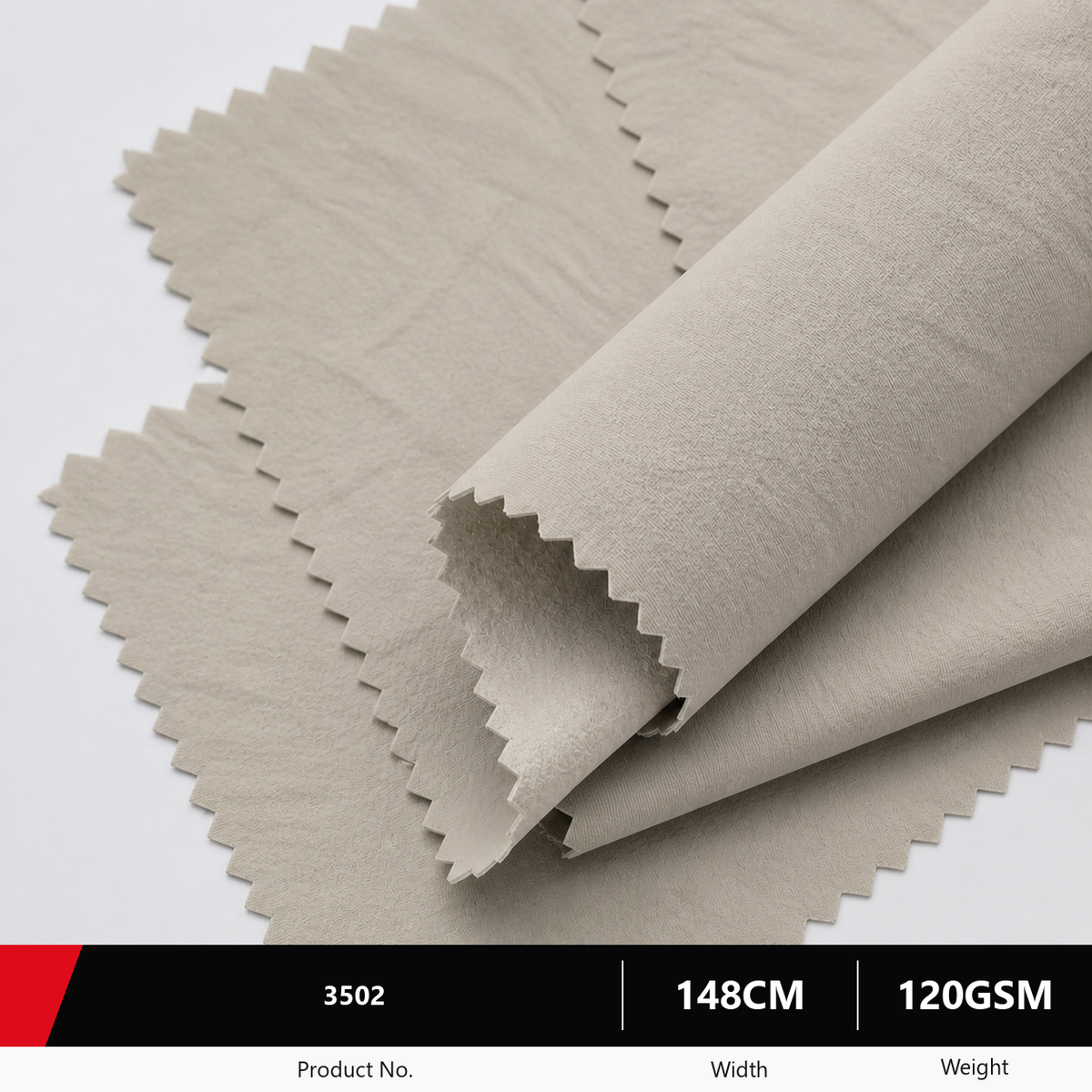 3502 Polyester Fabric for Trousers and Jackets 120GSM