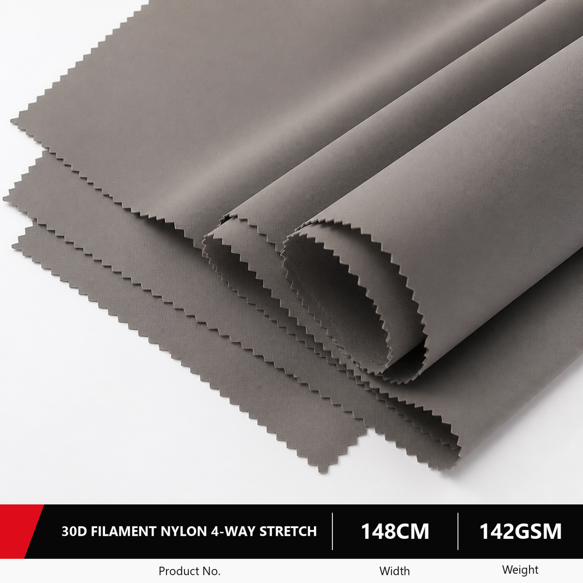 30D Four Way Stretch Laminated Outdoor Fabric 142GSM