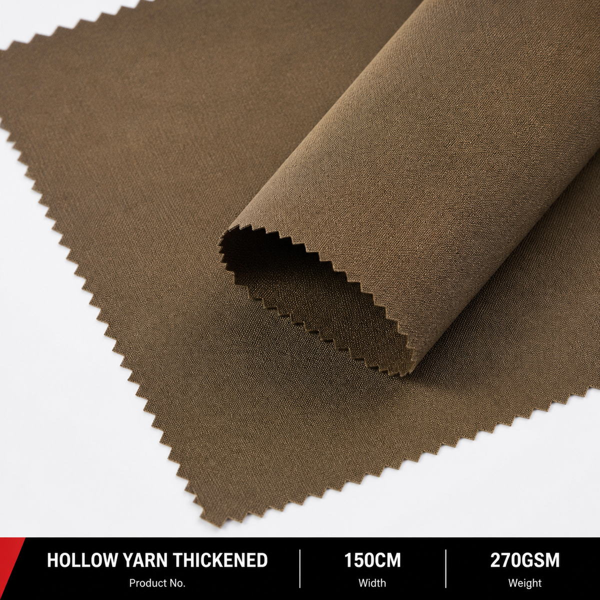 160D by 150D Hollow Yarn Stretch Apparel Fabric 275GSM