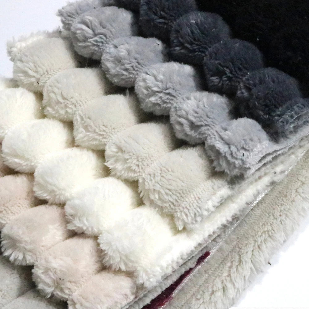 2025 Flannel Corduroy Fabric 100% Polyester Textile 280GSM Sofa Upholstery Material Fleece - Haida Corduroy Upholstery Fabric
