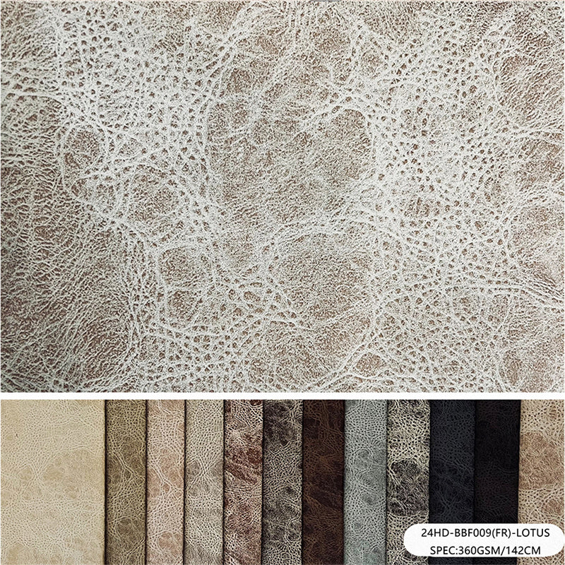 24HD-BBF009(FR)-LOTUS FR Upholstery Fabric | 360GSM | Haida