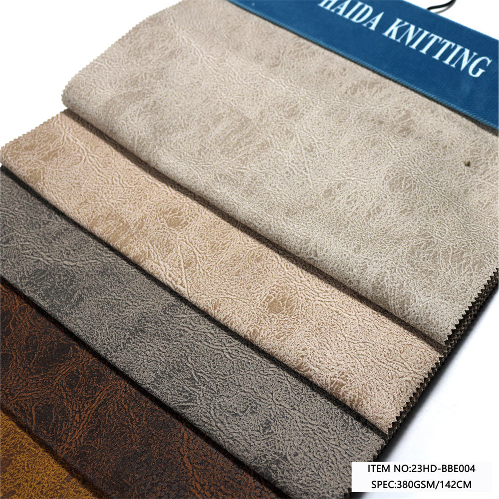 23HD-BBE004 Printed Warp Knitted Upholstery Fabric 360GSM | 100% Polyester | Haida