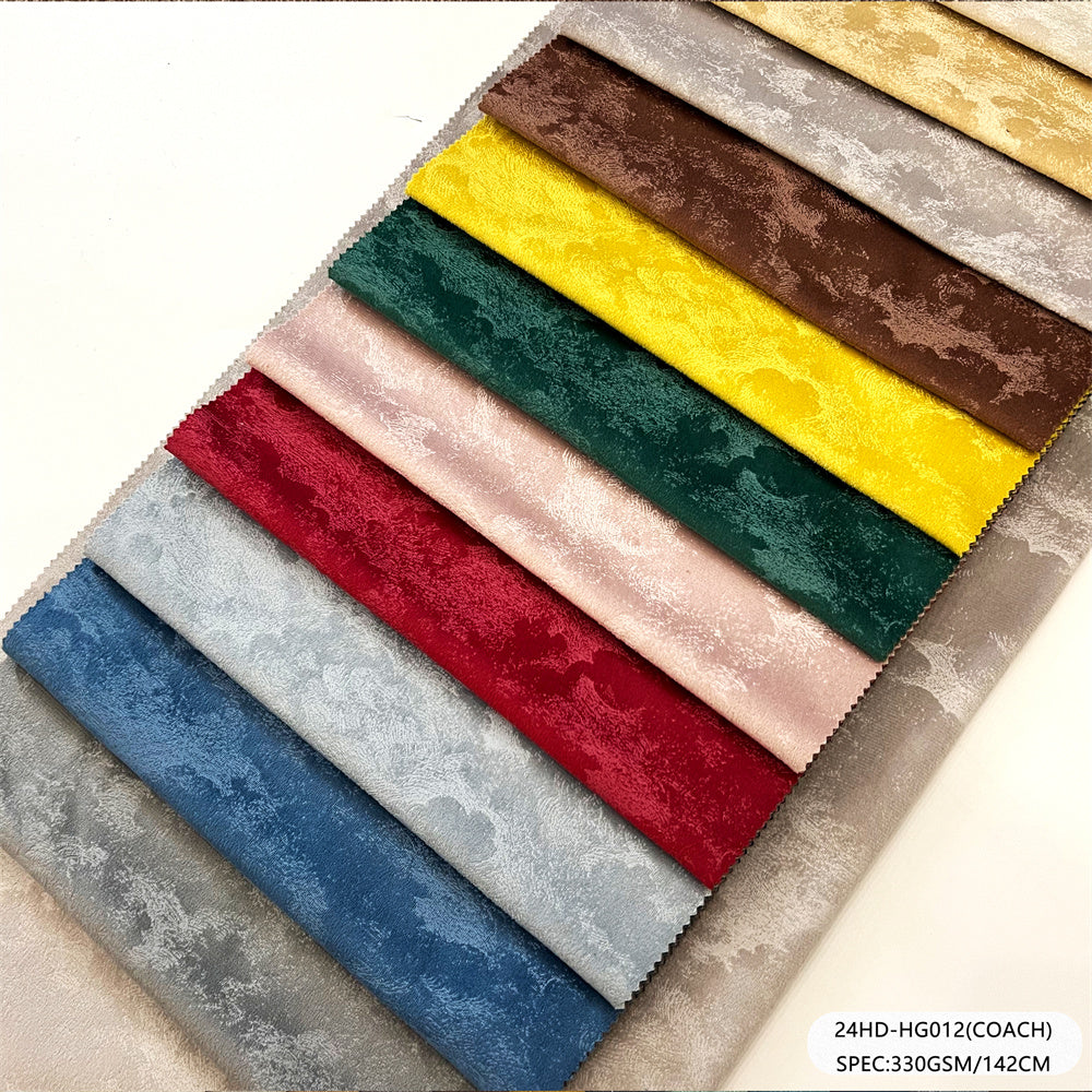 24HD-HG012(COACH) Velour Upholstery Fabric | 330GSM | Factory-Direct | Haida
