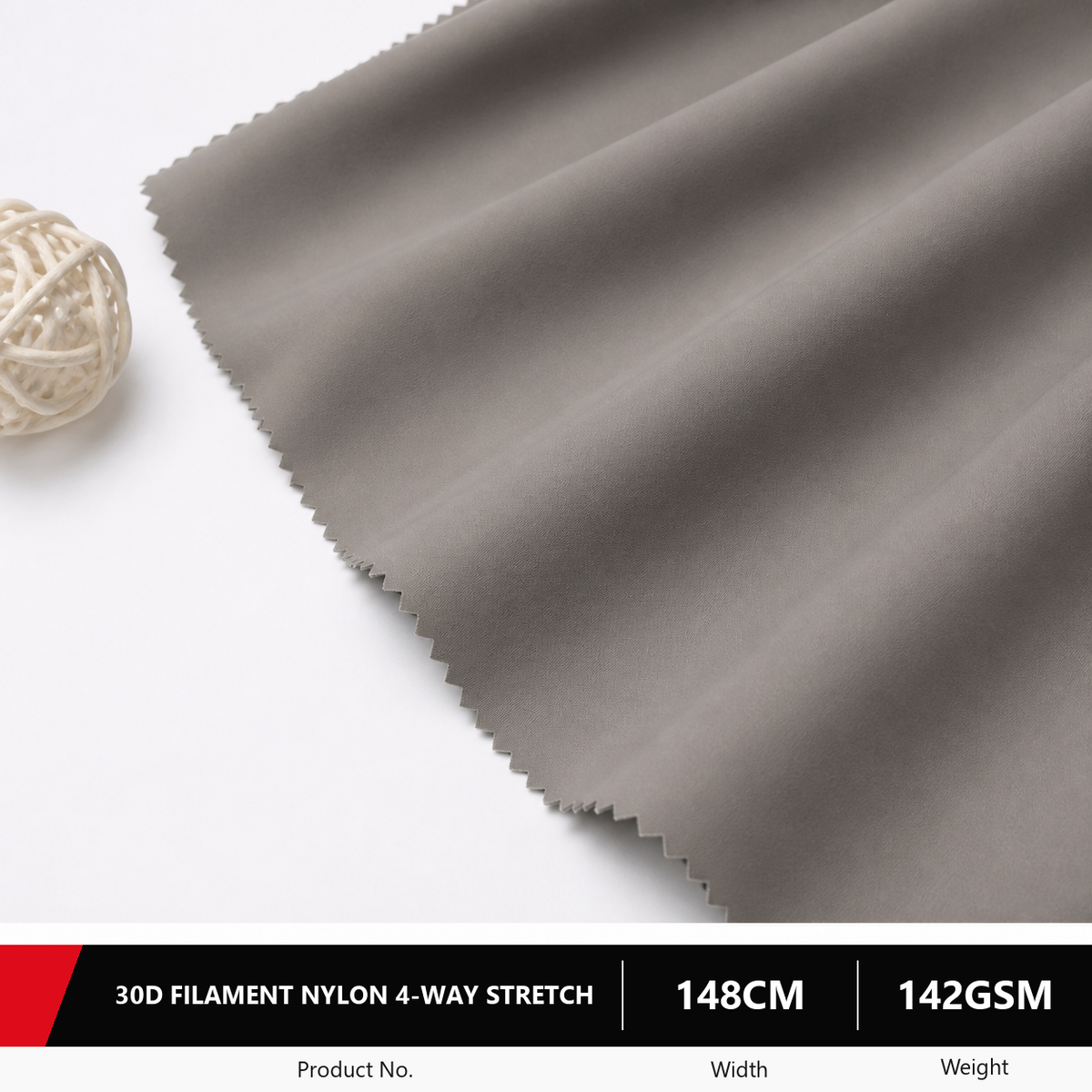 30D Four Way Stretch Laminated Outdoor Fabric 142GSM