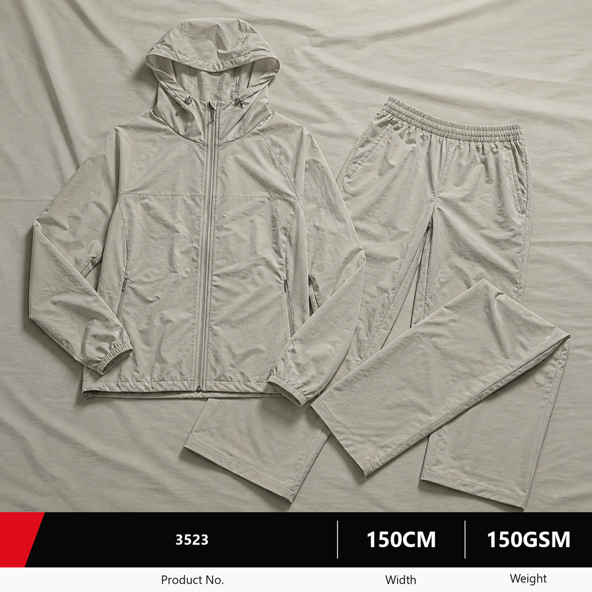 3523 Polyester Womenswear Fabric 150GSM