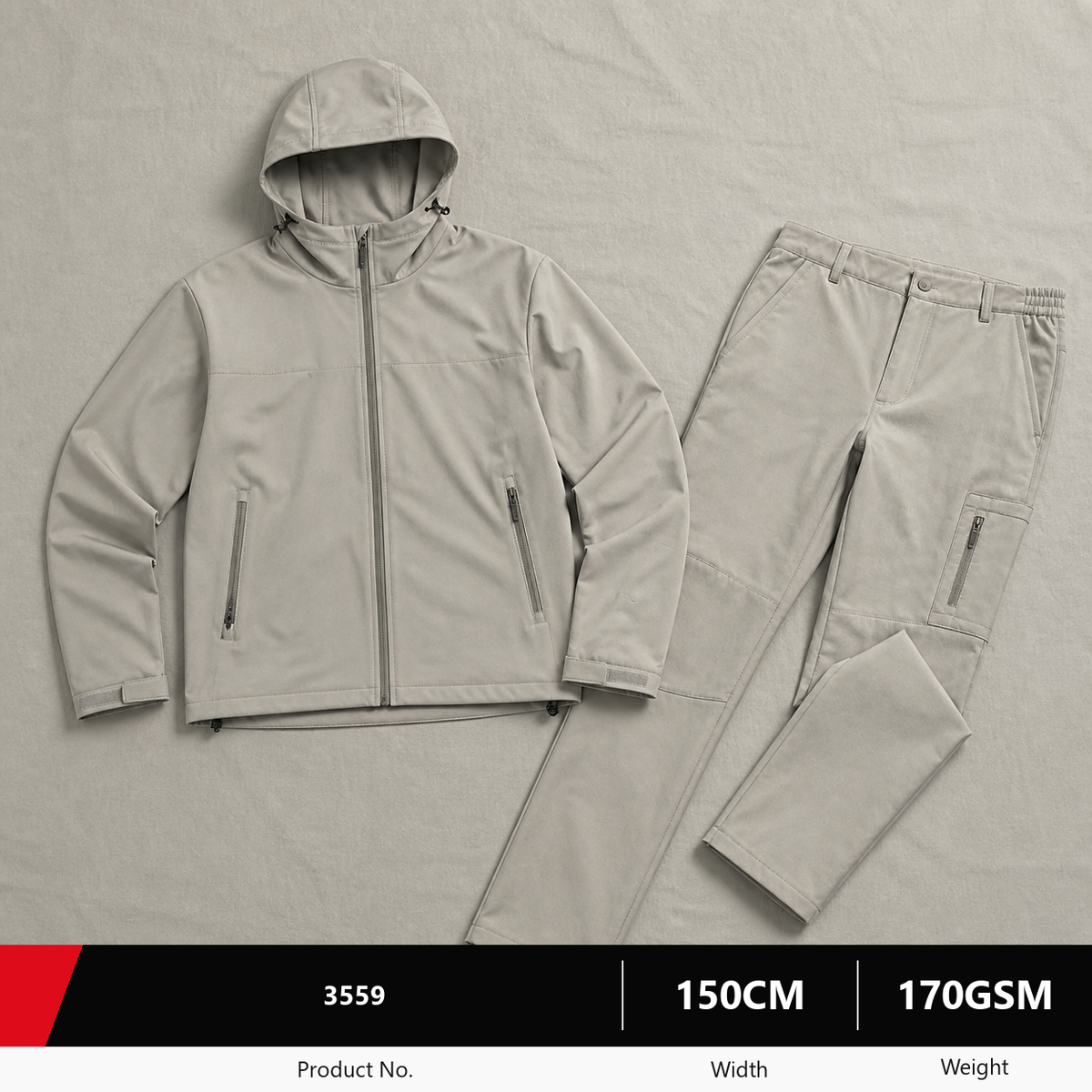 3559 Nylon Spandex Apparel Fabric 170GSM
