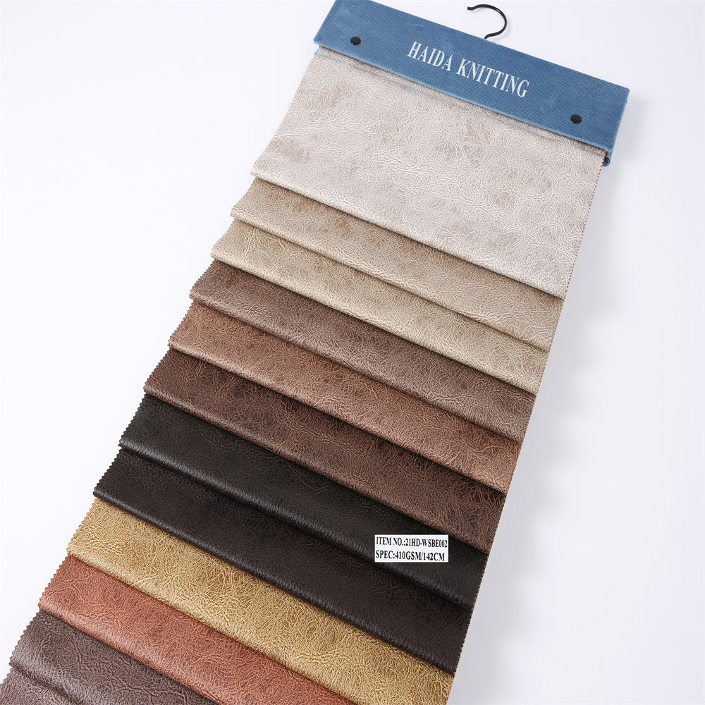 21HD-WSBE002 Bronzing Suede Velour Fabric | 220-420gsm FR Knitted