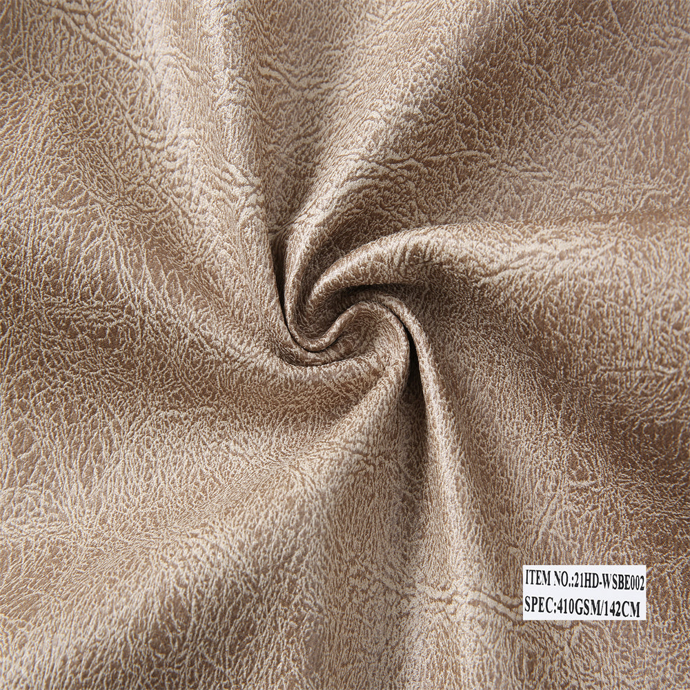 21HD-WSBE002 Bronzing Suede Velour Fabric | 220-420gsm FR Knitted