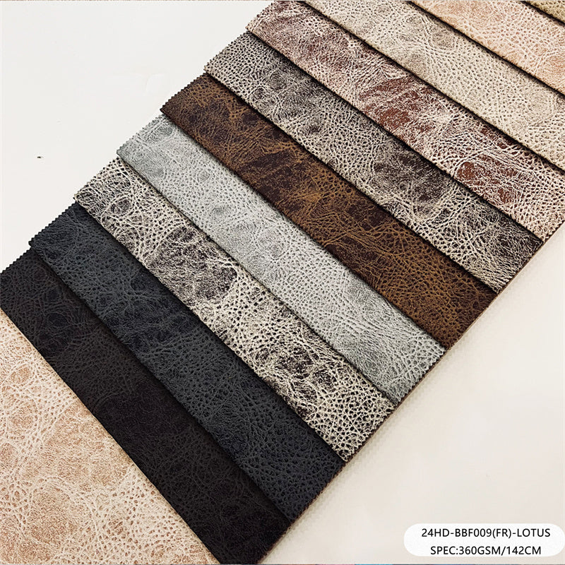 24HD-BBF009(FR)-LOTUS FR Upholstery Fabric | 360GSM | Haida