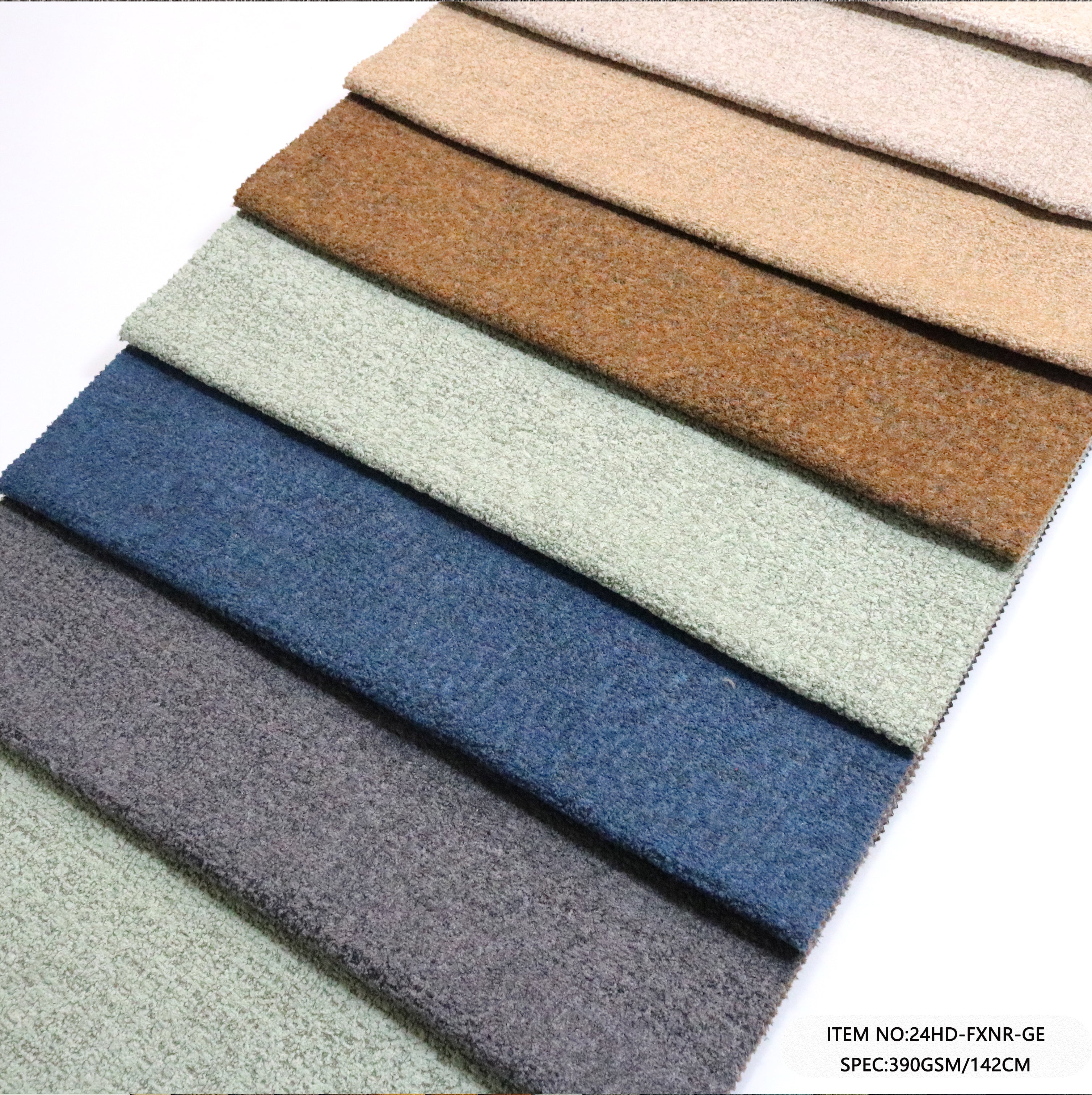 24HD-FXNR-GE Soft Milk Velvet Upholstery Fabric 400GSM | 100% Polyester | Haida