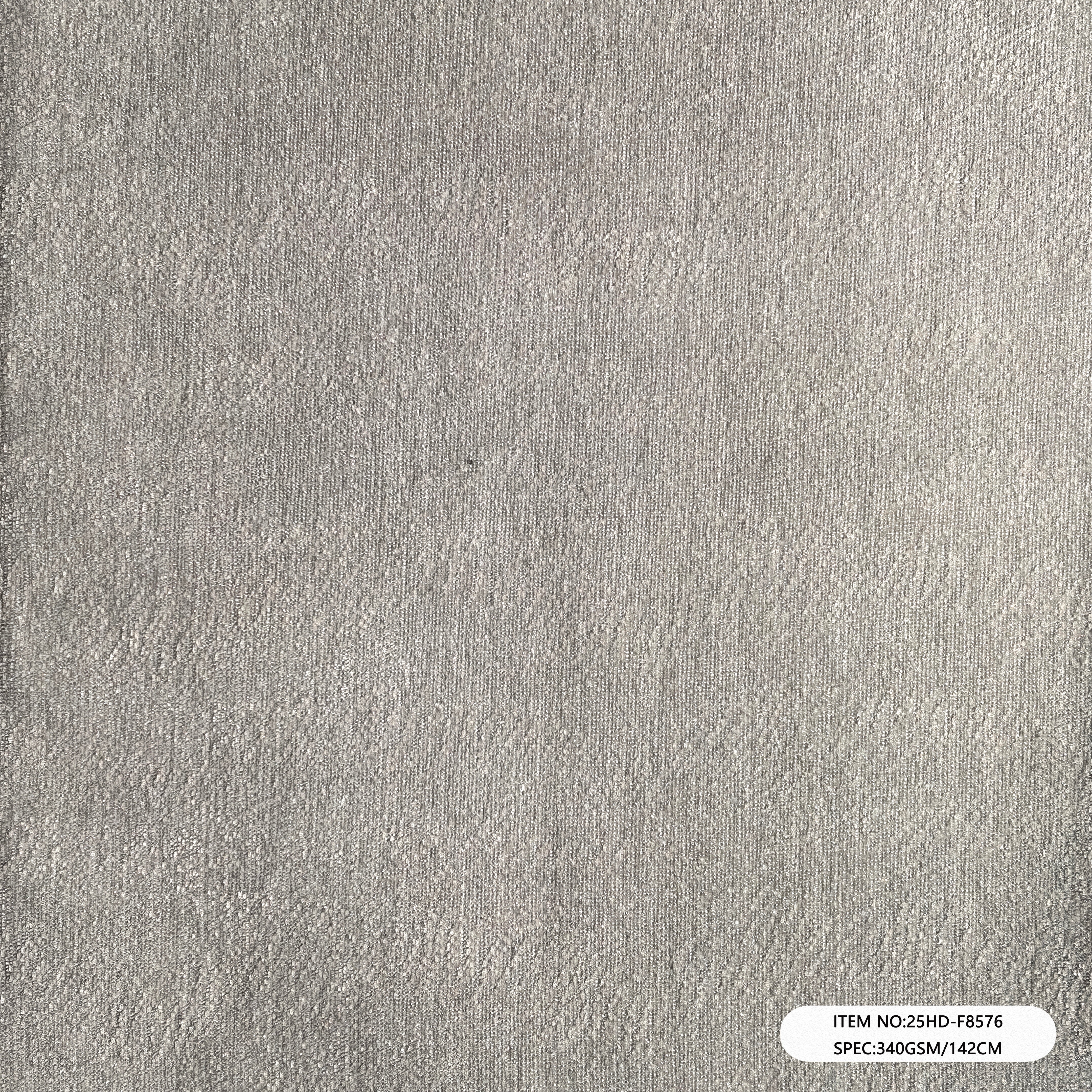 25HD-F8576 Polyester Microfiber Chenille Sofa Upholstery Fabric | Solid