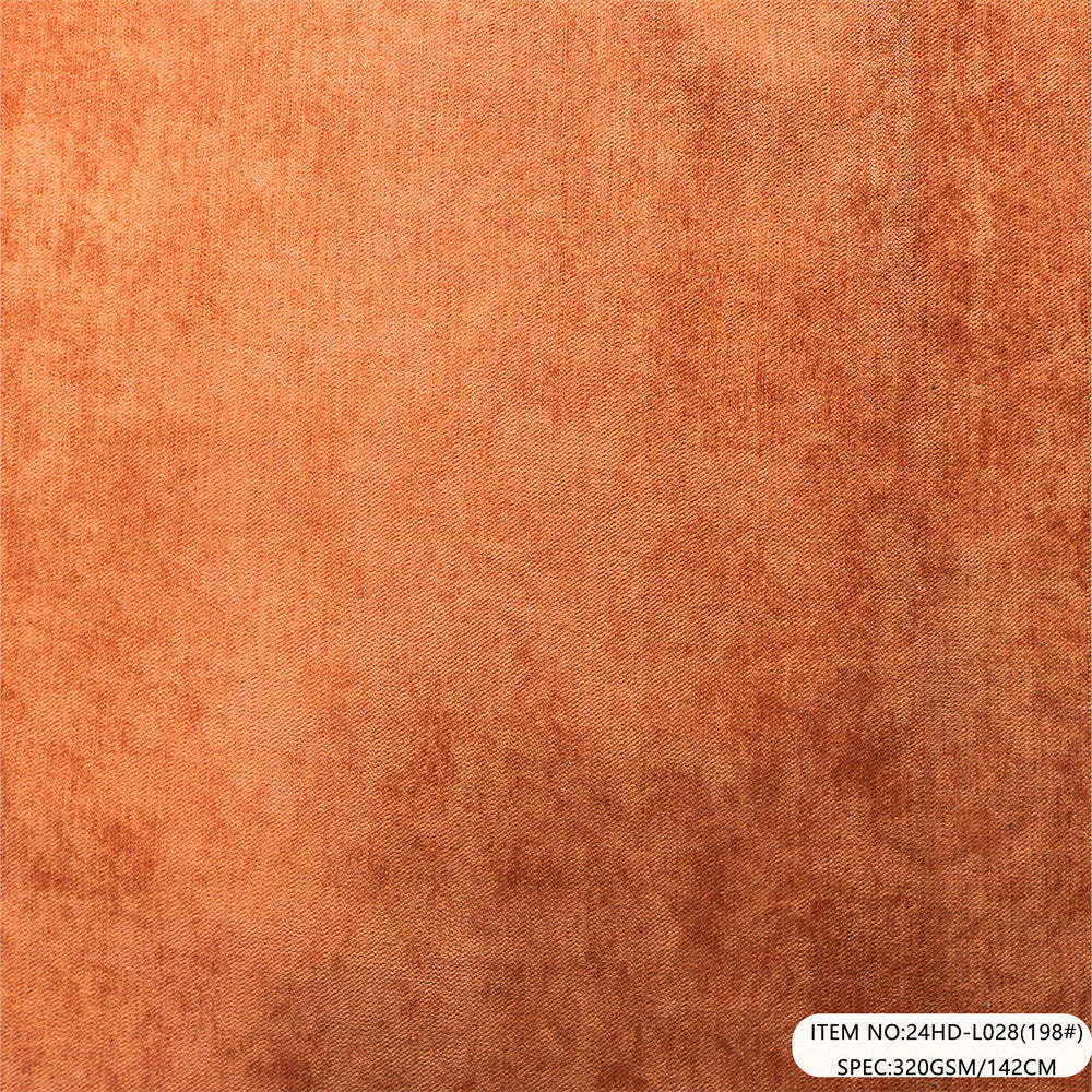 24HD-L028 Polyester Waterproof Faux Linen Upholstery Sofa Fabric