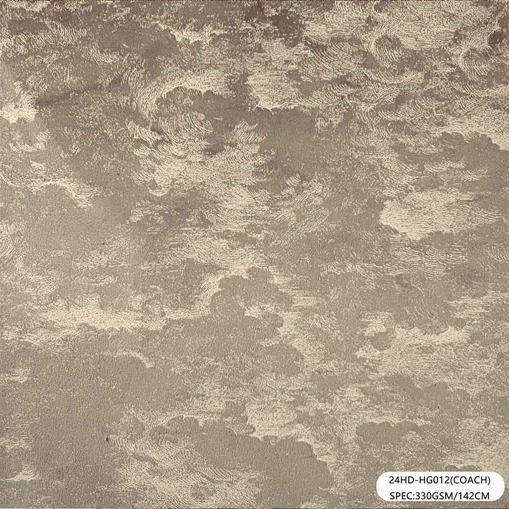 24HD-HG012(COACH) Velour Upholstery Fabric | 330GSM | Factory-Direct | Haida