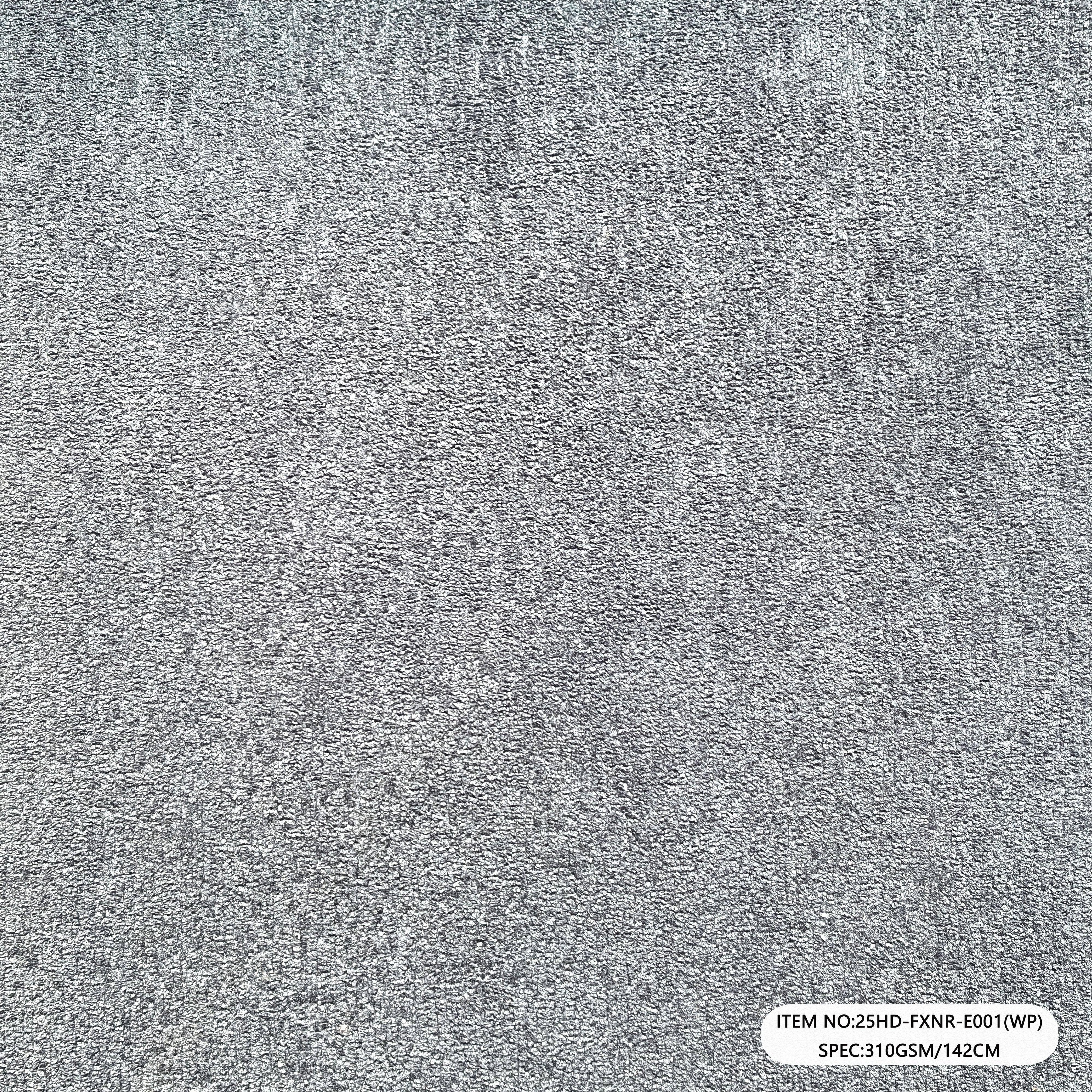 25HD-FXNR-E001(WP)  Imitation Chenille Upholstery Fabric 400GSM | 100% Polyester | Haida