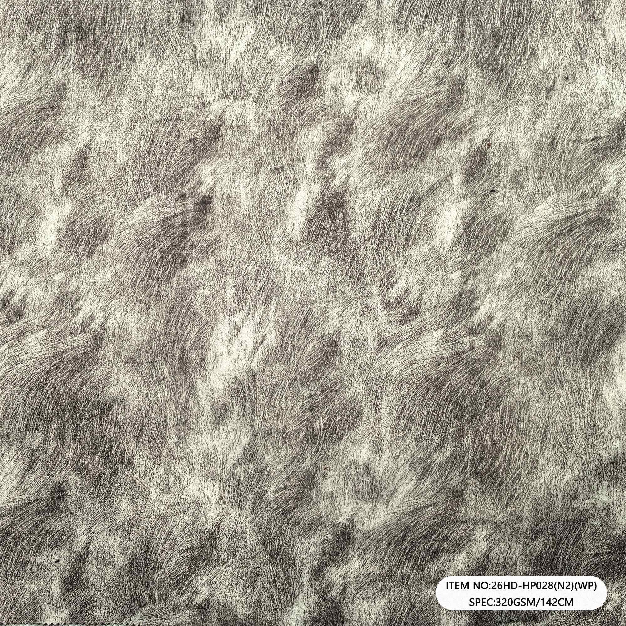 26HD-HP028(N2)(WP) Holland Velvet Upholstery Fabric 260GSM | 100% Polyester | Haida
