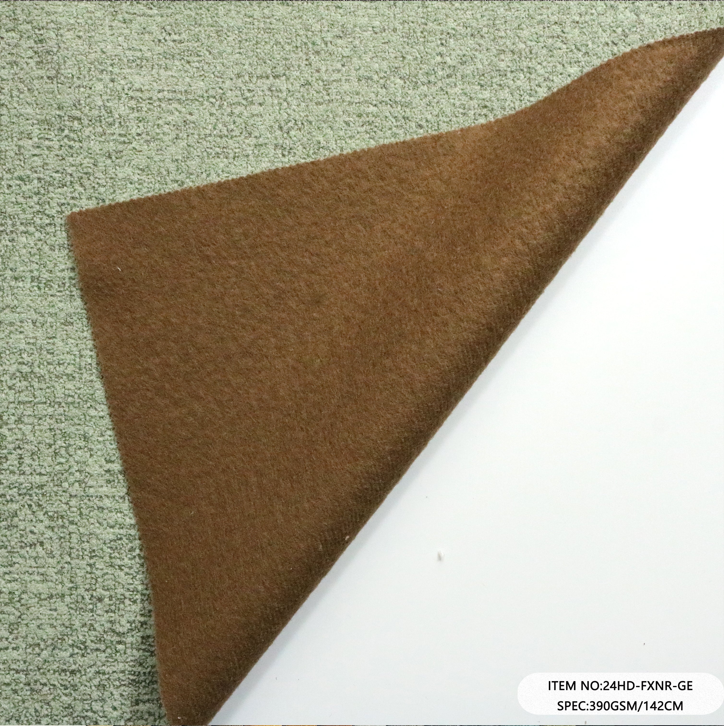 24HD-FXNR-GE Soft Milk Velvet Upholstery Fabric 400GSM | 100% Polyester | Haida