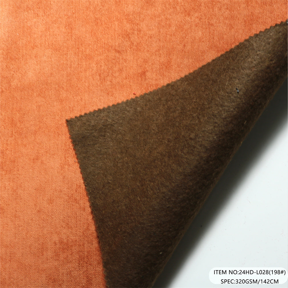 24HD-L028 Polyester Waterproof Faux Linen Upholstery Sofa Fabric