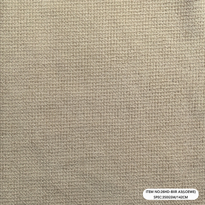 Chenille Upholstery Fabric 360GSM 150CM Brown Nonwoven Backed Material for Sofa Cushion Furniture Home Textile Wholesale