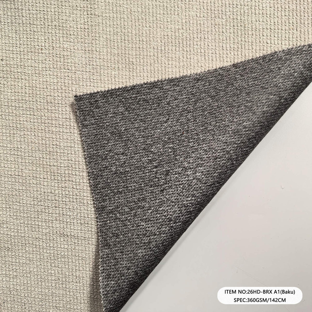Backed Upholstery Fabric 360GSM 150CM Material for Sofa Cushion Lounge Furniture Home Textile Decoration Custom Wholesale