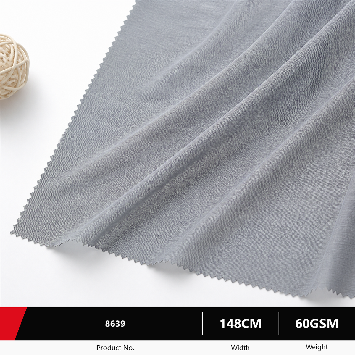 8639 Nylon Rayon Lightweight Sun-Protective Apparel Fabric 60gsm