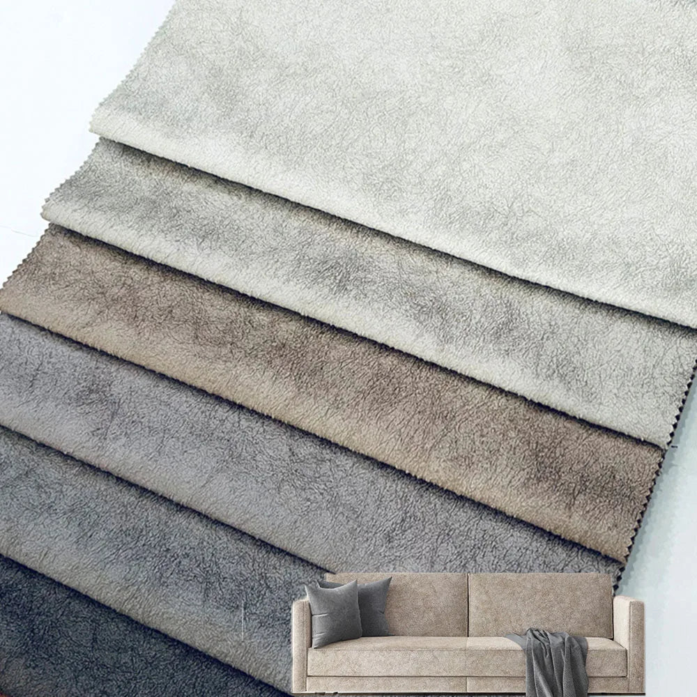 Glue Embossed Holland Velvet Fabric African Textile for Abaya and Sofa Use - Haida Velvet Upholstery Fabric