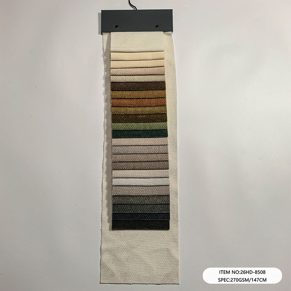 26HD-8508 Velvet Warp Knit Sofa Upholstery Fabric 400gsm
