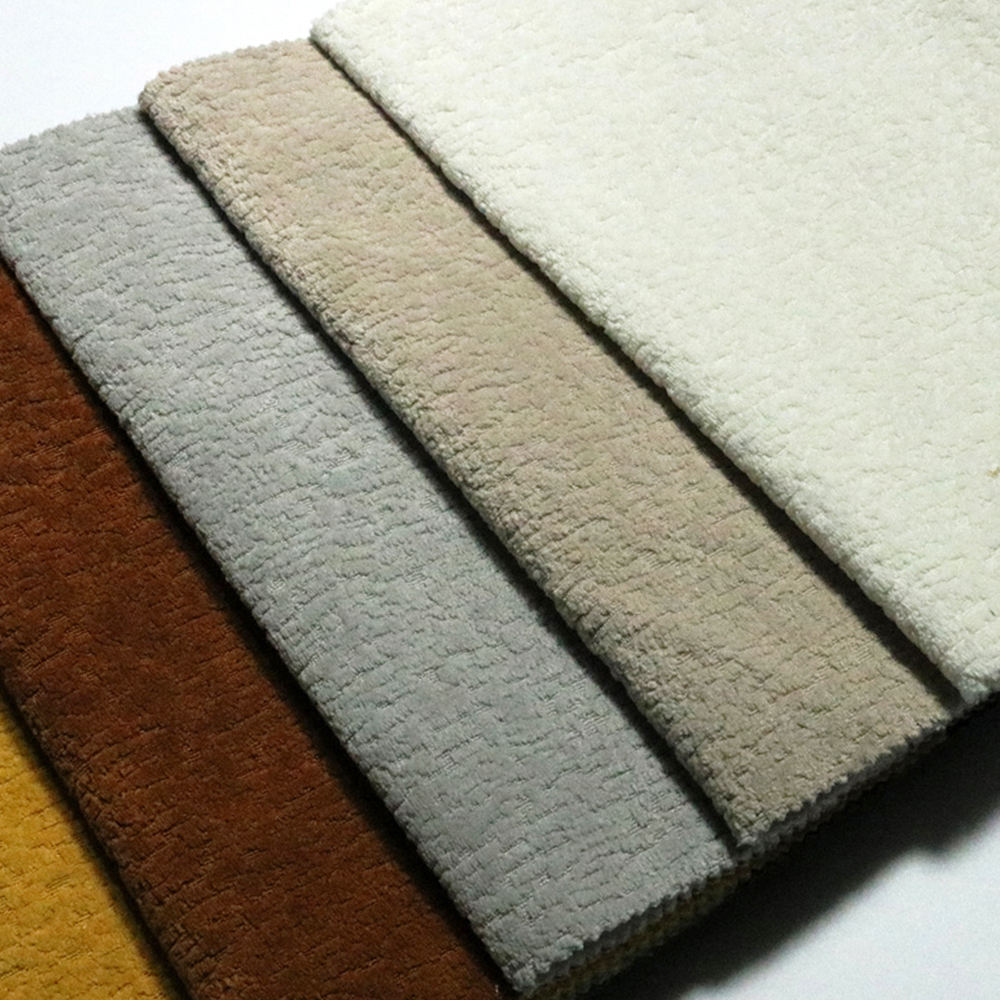 25HD-3J198 3D Jacquard Velvet Sofa Upholstery Fabric 400gsm