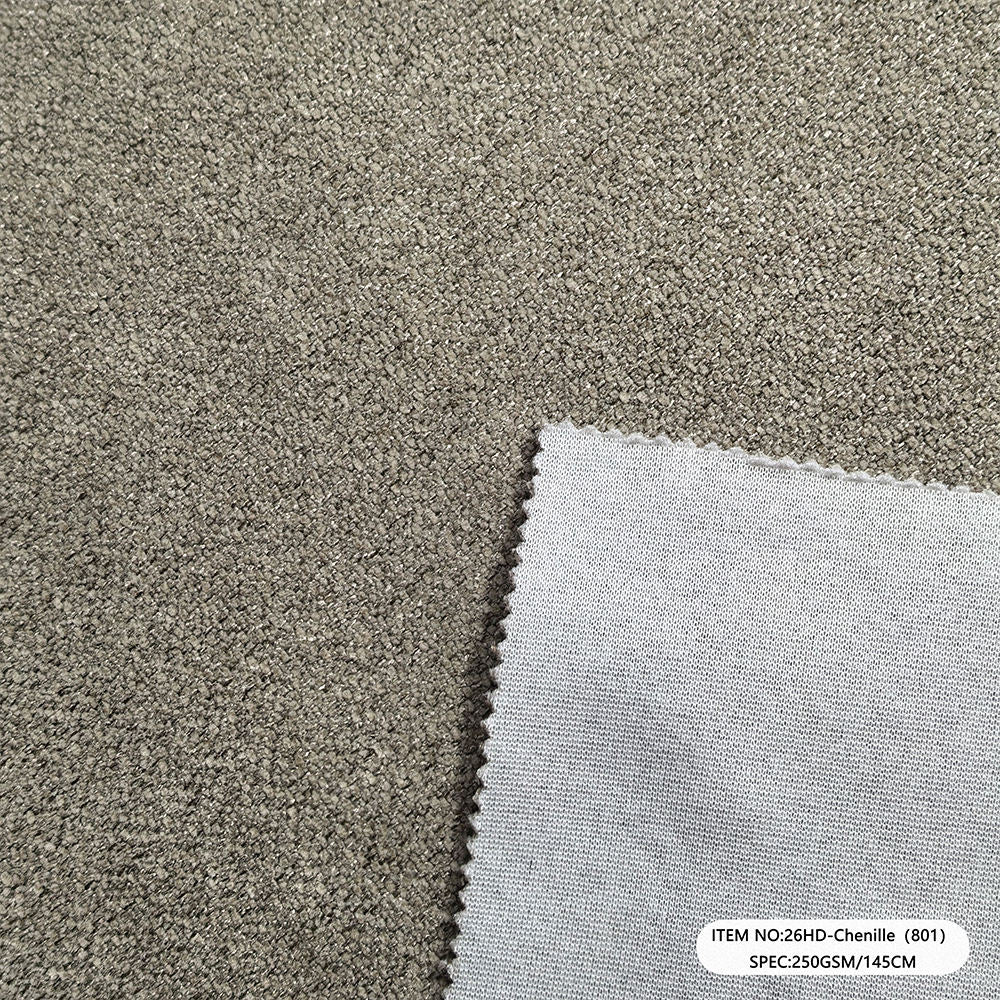 26HD-Chenille(801)  Contract Sofa Chenille Upholstery Fabric