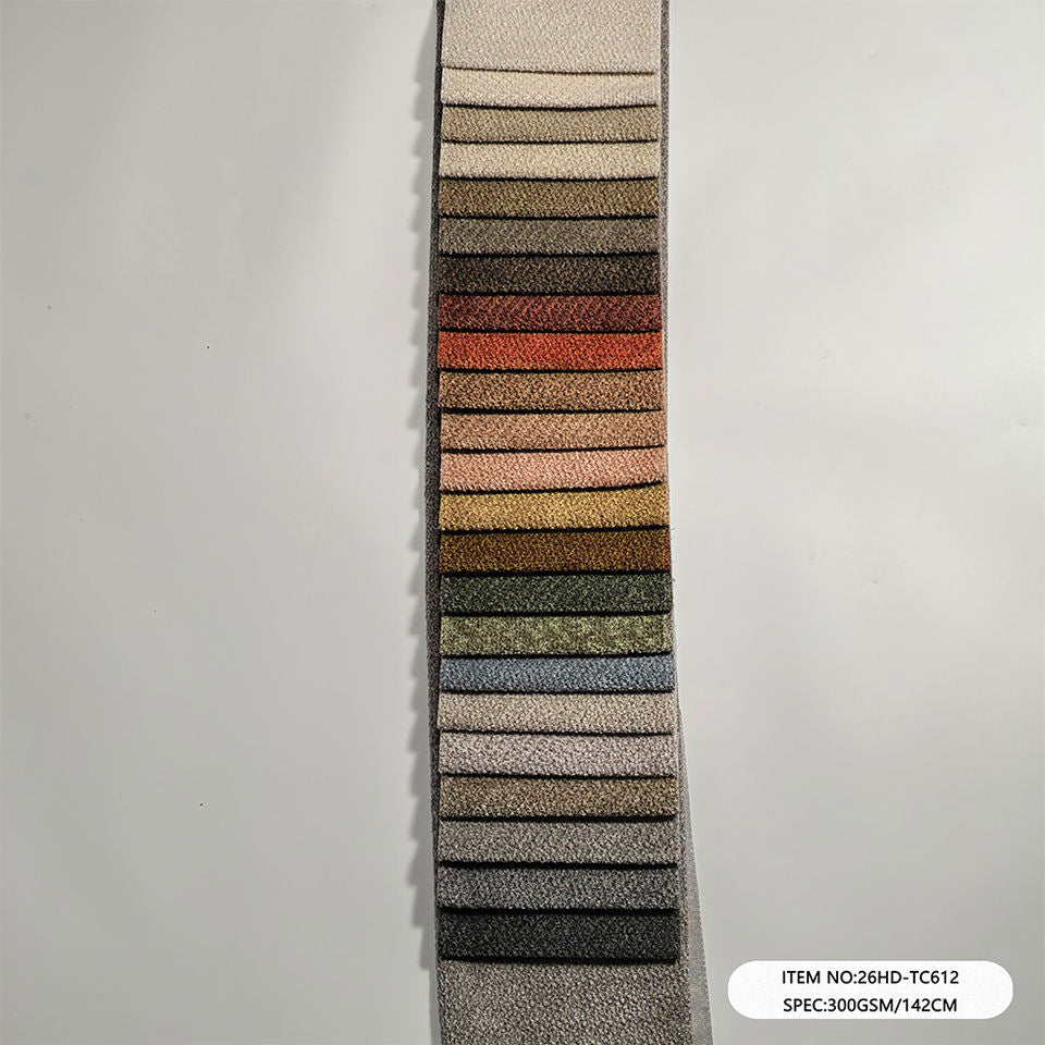 26HD-TC612 velvet upholstery fabric texture detail