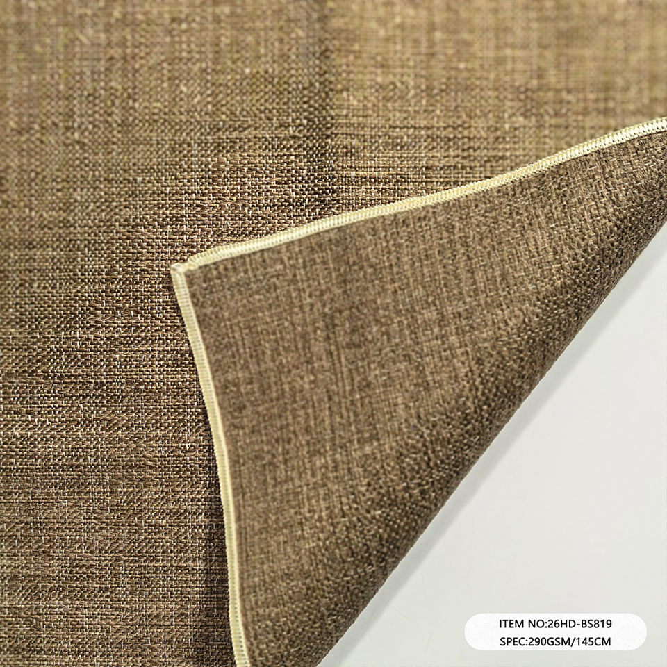 26HD-BS819 Chenille Warp Knit Sofa Upholstery Fabric 400gsm